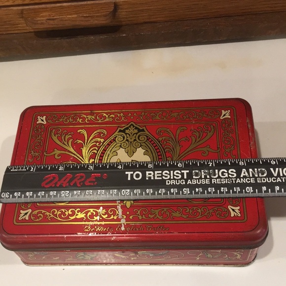 Vintage DeMet’s English Toffee Tin - Picture 4 of 8